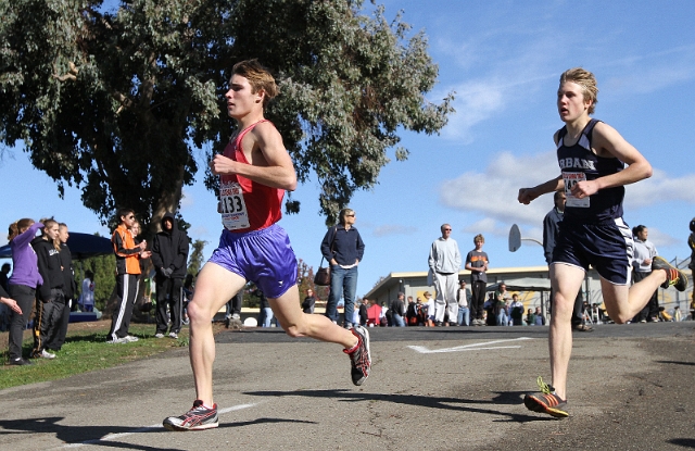 NCS XC D5 Boys-001.JPG - 2009 North Coast Section Cross Country Championships, Hayward High School, Hayward, California